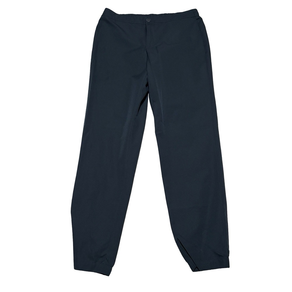 Banana Republic Men's 100% Polyester Tapered Pants Navy Size 34 x 30